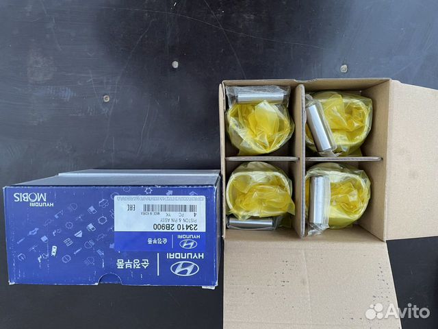 Поршни Ремонт Кольца +0.25 G4FG +0.50 23041-2B900