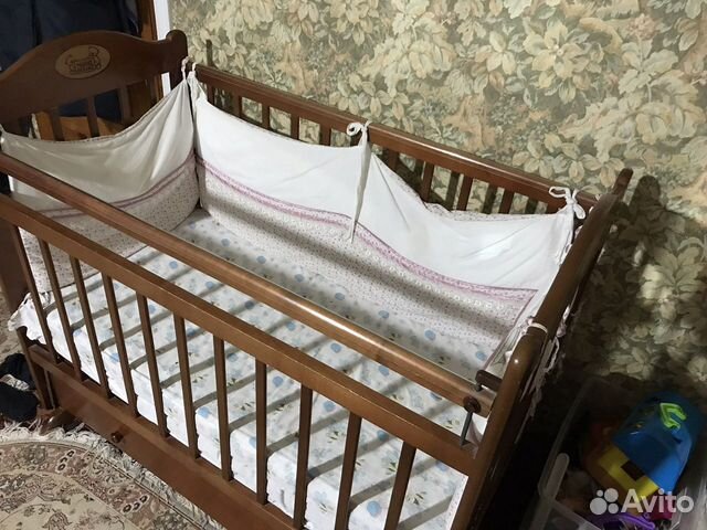 Детская кроватка люлька