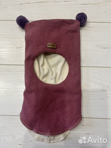 Шапка шлем kivat, демисезонный, размер 1 новый