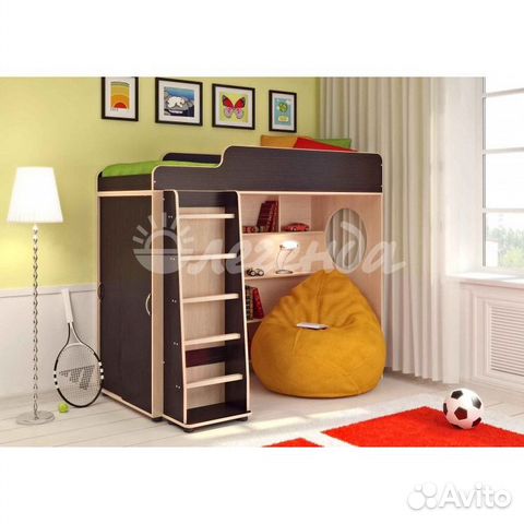 Кровать чердак