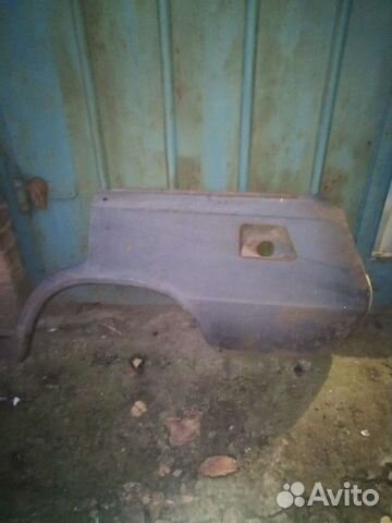 Заднее крыло ваз 2102