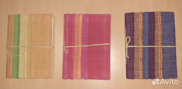 Тканевый блокнот для записей