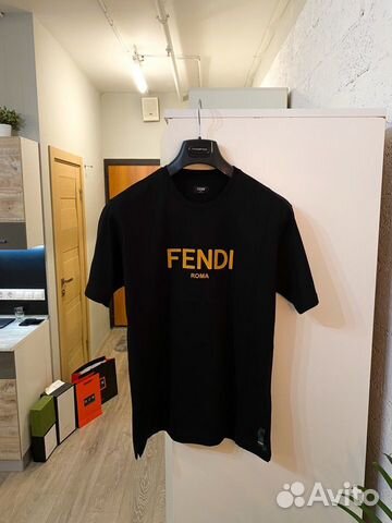 Футболка Fendi Оригинал Новая