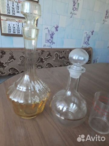 Бокалы,лимонница,графины
