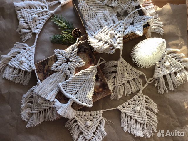 Макраме Декор (Игрушки и Флажки)