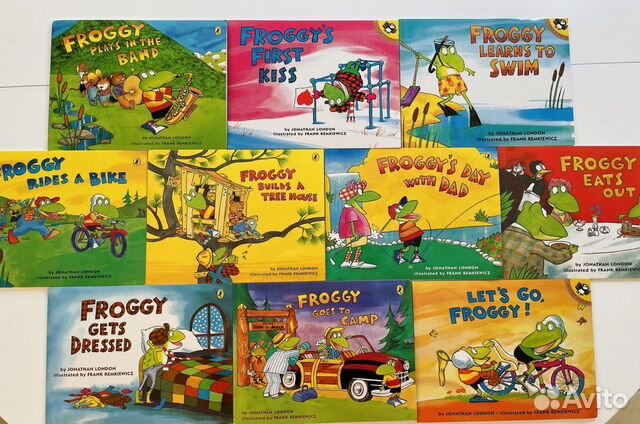 Froggy Детские книги на английском языке