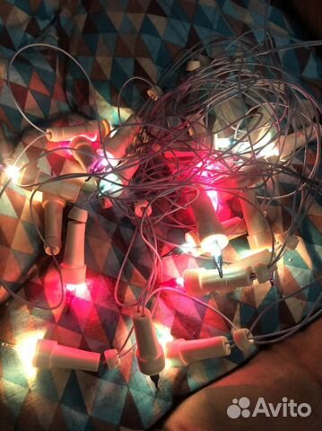 Елочная гирлянда СССР