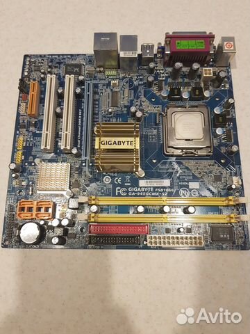 Материнская плата fsb 1066 ga945gcmx s2