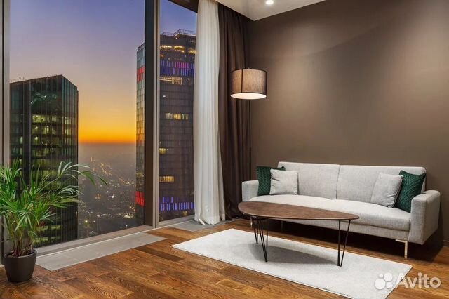 

Квартира-студия, 55 м², 2 кровати