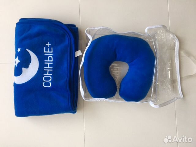 Плед с подушкой