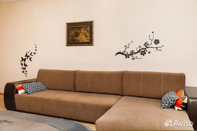 

1-к. квартира, 52 м², 2 кровати