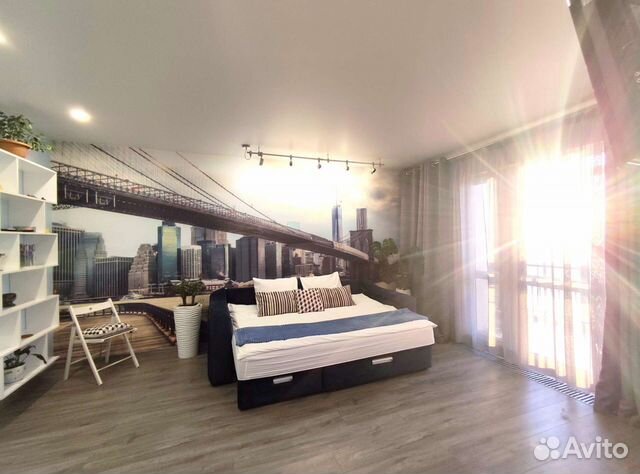 

Квартира-студия, 40 м², 1 кровать