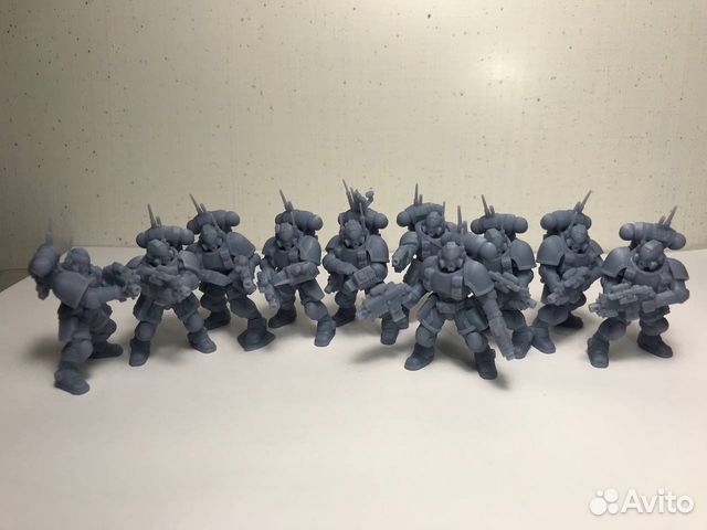 Warhammer 40000 миниатюры Primaris Infiltrators