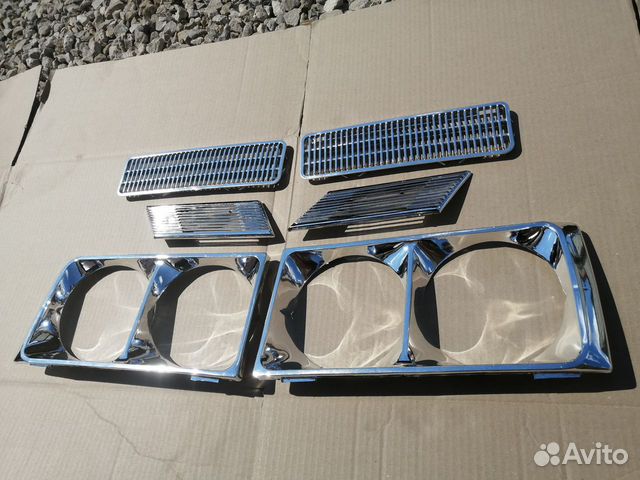 Новый наружный хром пакет ваз 2106 Жигули