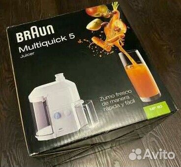 Соковыжималка Braun Multiquick 5Juicer MP-80