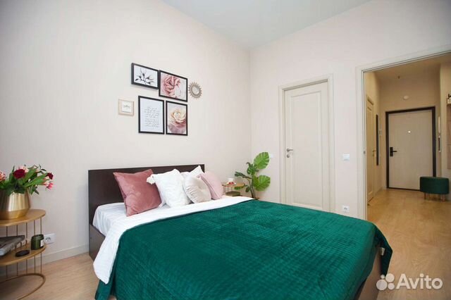 

1-к. квартира, 38 м², 1 кровать