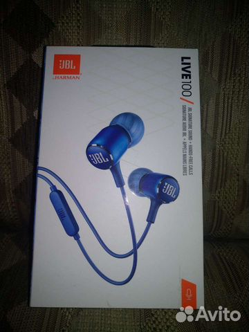 Проводная гарнитура JBL Live 100