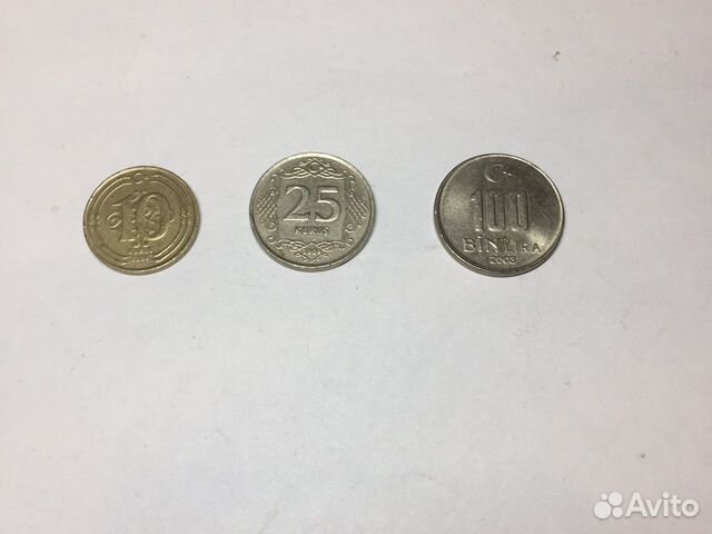 Монеты Турции, Туниса, Марокко, юар