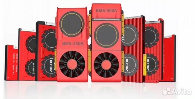 Плата контроля BMS lifepo4 15S 48V 80A