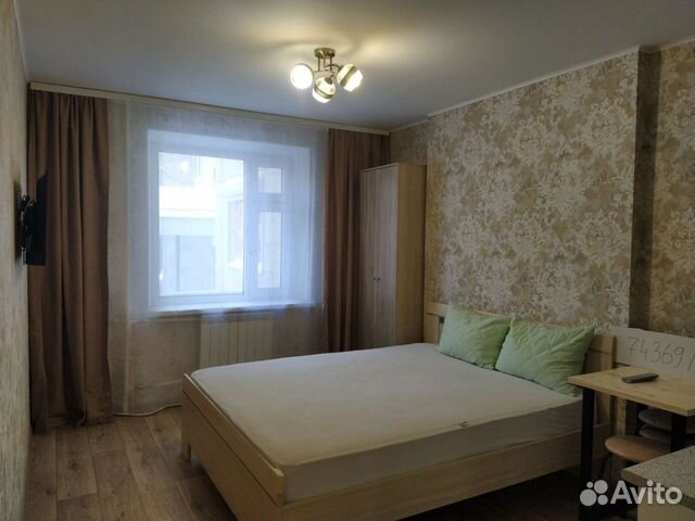 

Квартира-студия, 26 м², 1 кровать