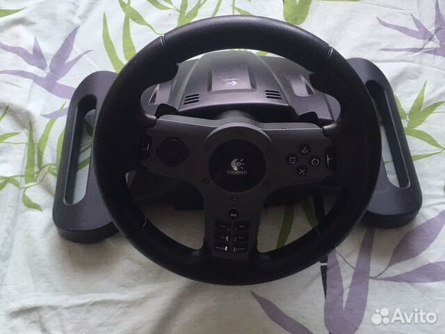 Игровой руль Logitech Driving Force Wireless