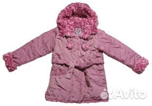 Полупальто для девочки весна