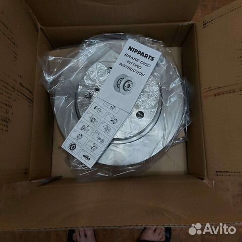 Диски тормозные задние (Тойота Королла)