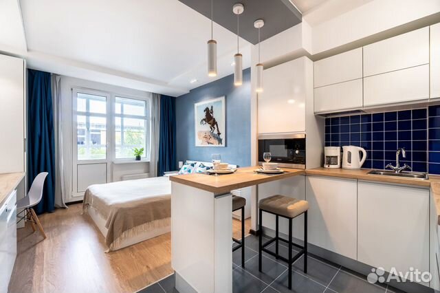 

Квартира-студия, 26 м², 1 кровать
