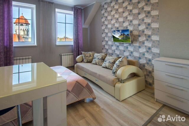 

Квартира-студия, 28 м², 2 кровати