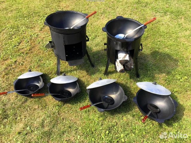 Казаны узбекские и печи в Калуге