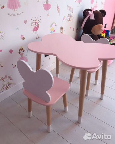 Детский стол и стул