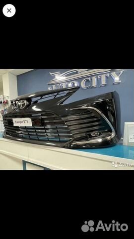 Бампер рестайлинг Toyota Camry 70