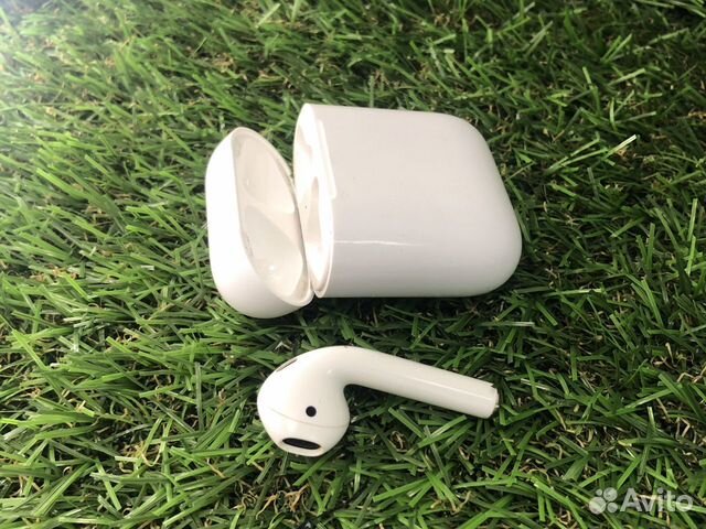 Air pods 1 левый наушник + бокс