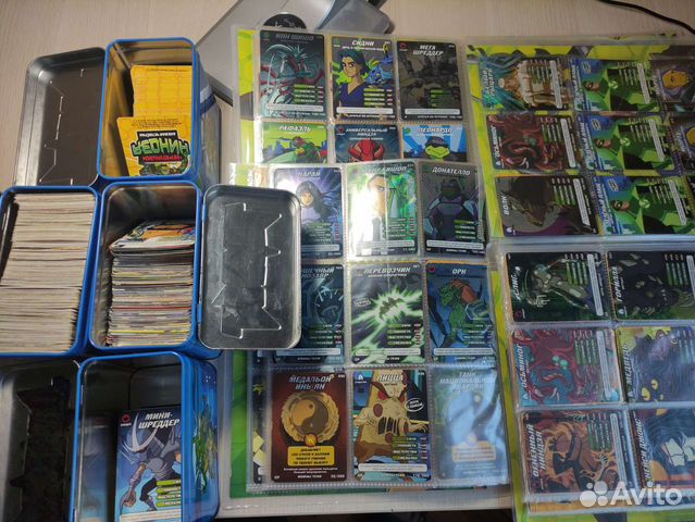 Черепашки ниндзя карточки