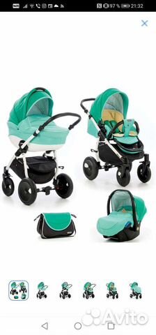 Коляска 3 в 1 Tutis Zippy