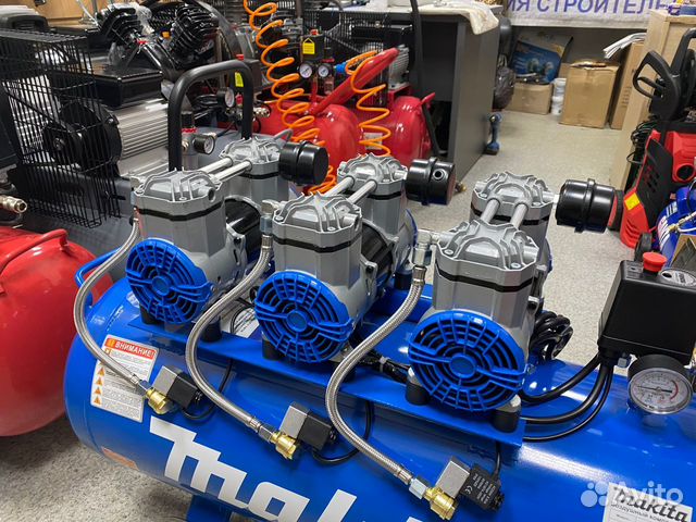 Компрессор воздушный безмасляный Makita MK 650/100 в Москве, цена 39 ...