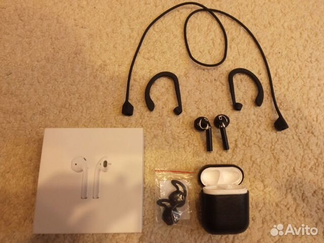 Беспроводные наушники apple airpods оригинал