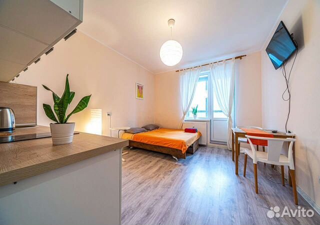 

Квартира-студия, 25 м², 1 кровать