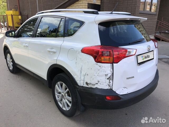 Toyota RAV4 2.2 AT, 2015, битый, 159 999 км