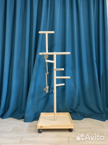 Напольная присада для крупных попугаев