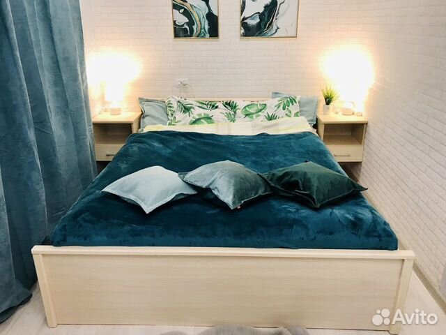 

1-к. квартира, 40 м², 2 кровати