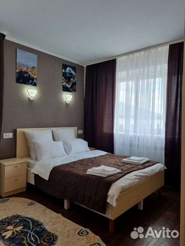 

1-к. квартира, 34 м², 2 кровати