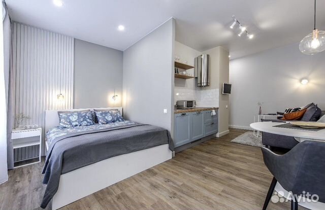 

Квартира-студия, 26 м², 2 кровати