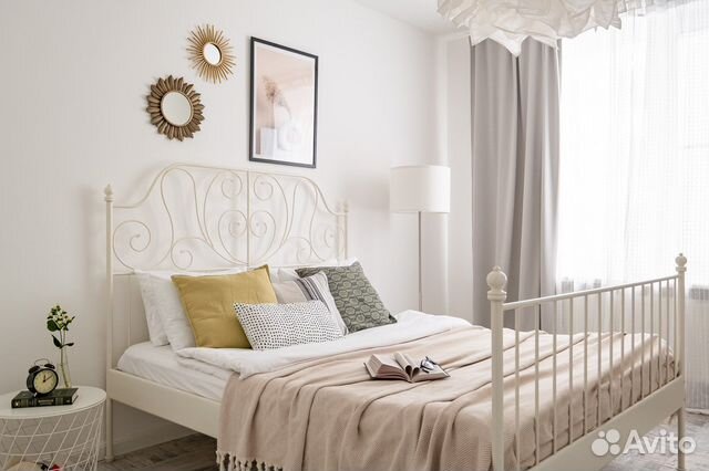 

1-к. квартира, 45 м², 2 кровати