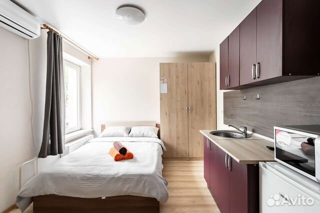 

Квартира-студия, 23 м², 3 кровати