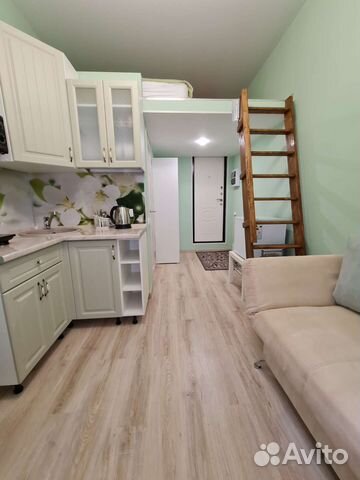 

Квартира-студия, 14 м², 2 кровати