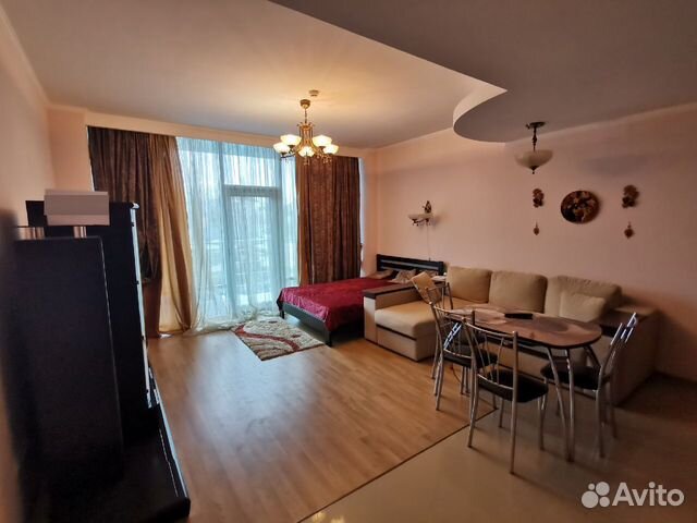 

Квартира-студия, 45 м², 3 кровати