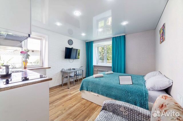 

Квартира-студия, 22 м², 2 кровати