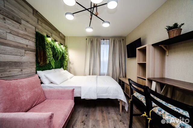 

Квартира-студия, 24 м², 2 кровати