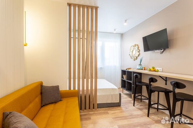 

Квартира-студия, 21 м², 2 кровати